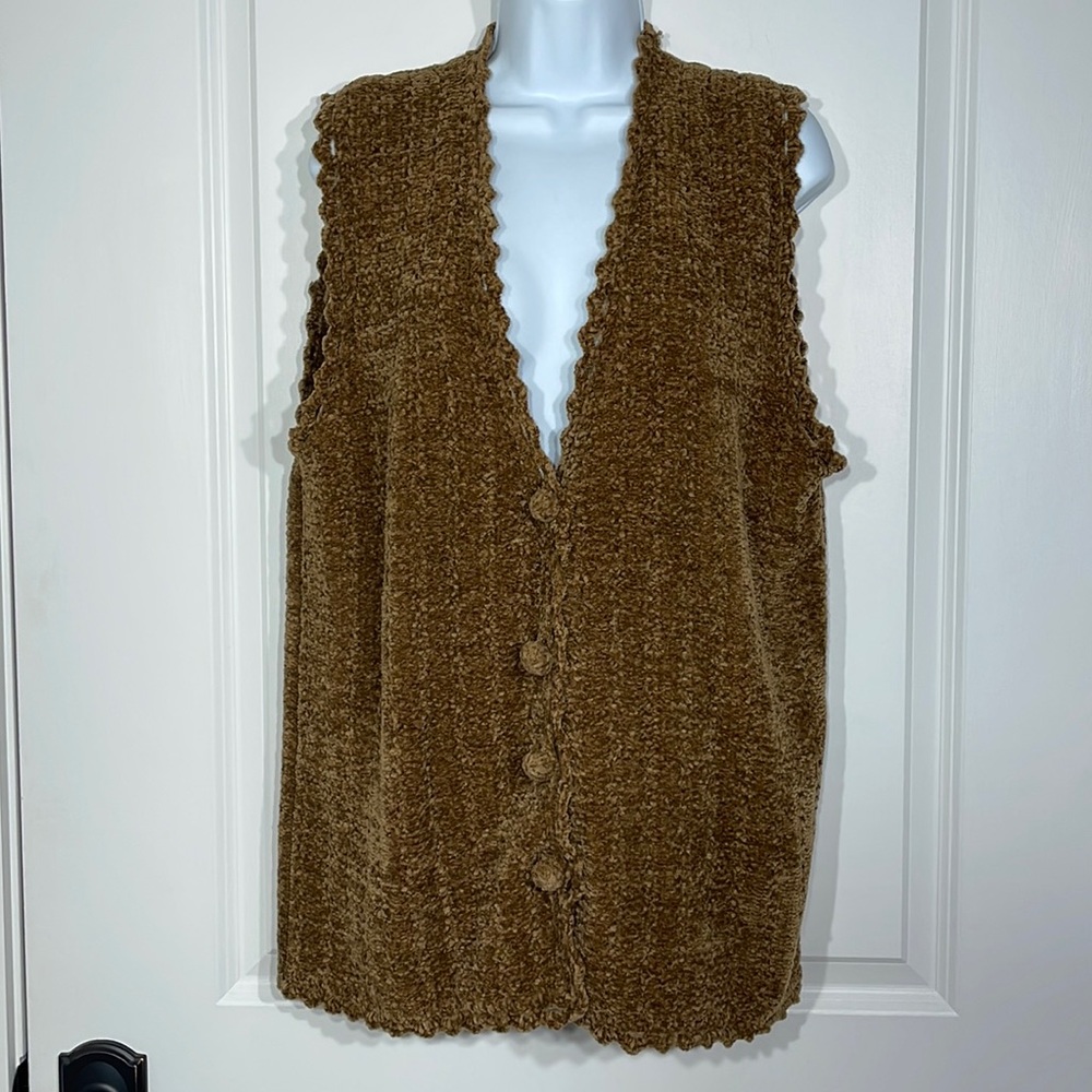 Vintage Abraxes brown vest